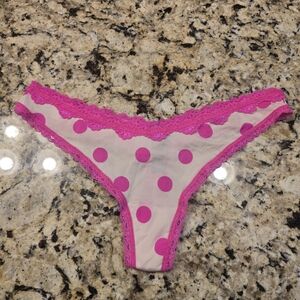 Smart & Sexy Kids Bottoms with Pink Polka Dots NWOT